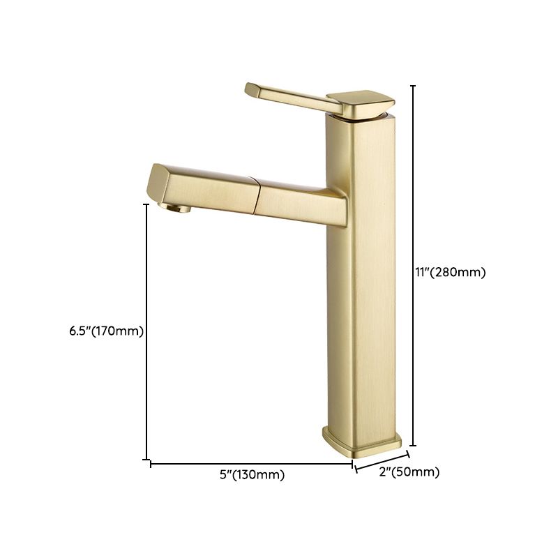 Lisslune | Glam Style Faucet Single-Handle Centerset Faucet with Swivel Spout