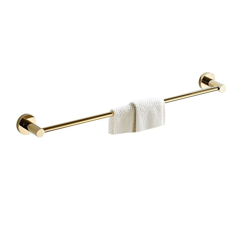 Lisslune | 4 Pieces Traditional Bathroom Accessory Set Brass Bathroom Set in Matte Gold