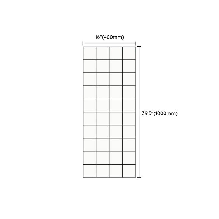 Lisslune | PVC Peel and Stick Wall Tile Modern Simple Peel and Stick Wall Tile