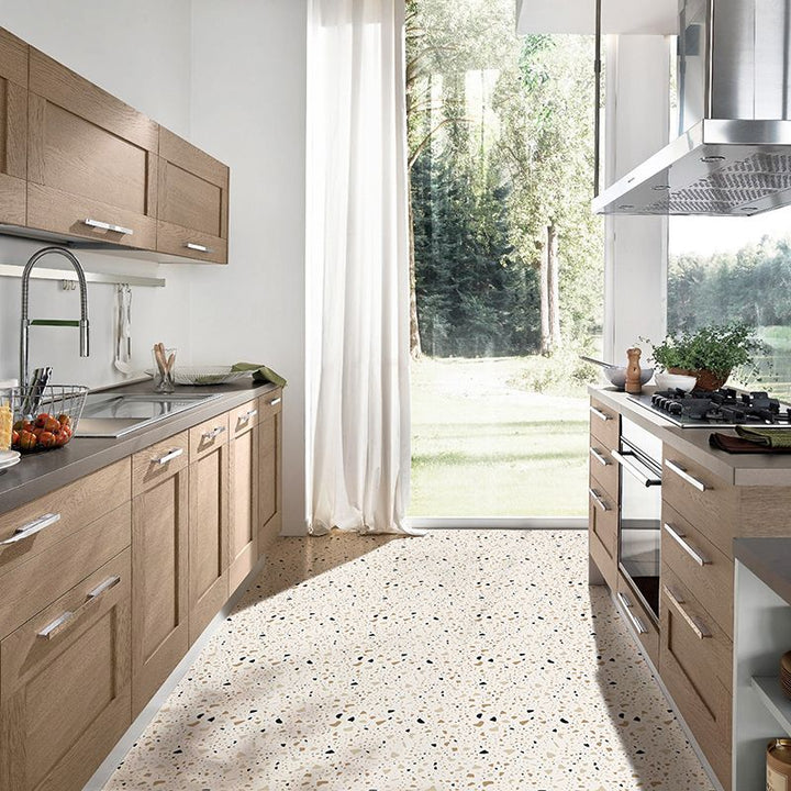 Lisslune | Kitchen wall floor tile removable and adhesive pattern waterproof wall tile