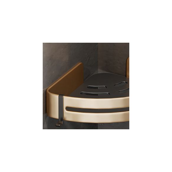 Lisslune | Modern Gold Bathroom Accessories Set Bathroom Shelf Bathroom Accessories Set