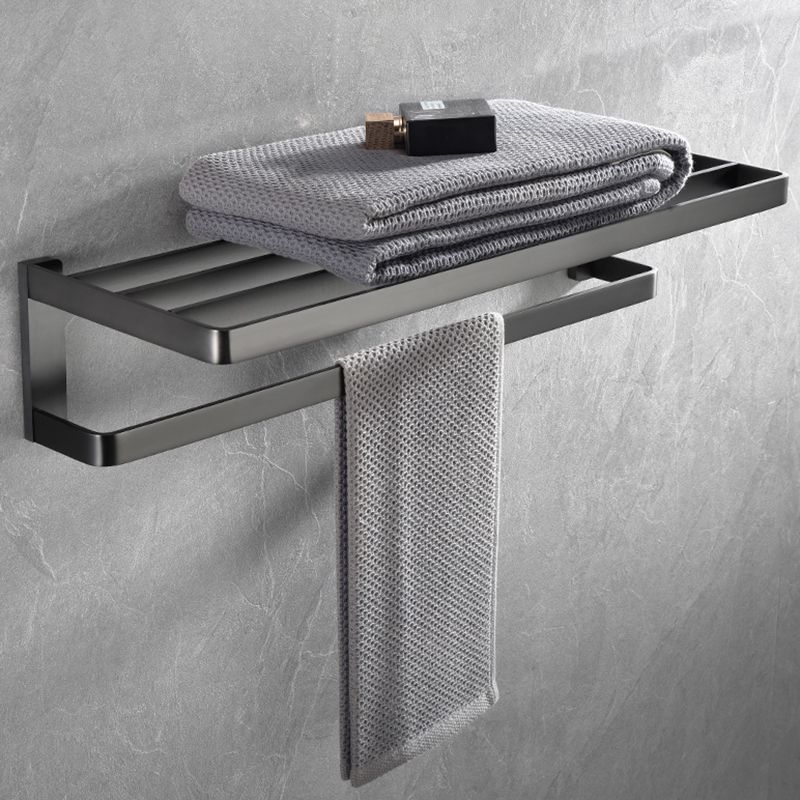 Lisslune | Gray metal modern bathroom accessories as a single item or as a set