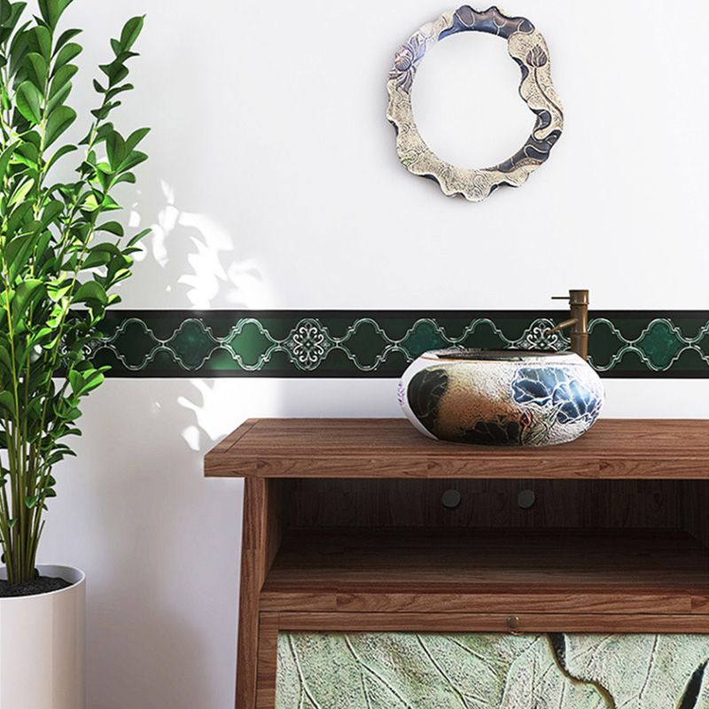 Lisslune | Arabesque Peel and Stick Tiles Mosaic Tiles Self-Adhesive Backsplash