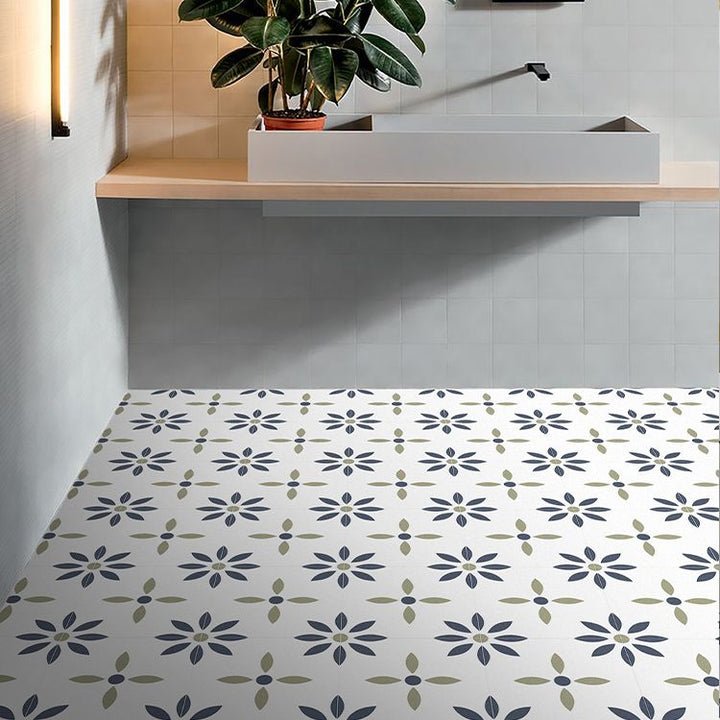 Lisslune | Square Peel & Stick Tile with Pattern Waterproof Tile for Home