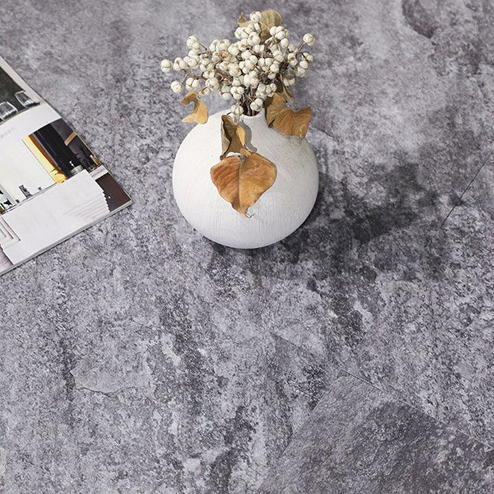 Lisslune | Industrial Style PVC Flooring Vinyl Marble Stone Design Peel and Stick Indoor Floor Matte