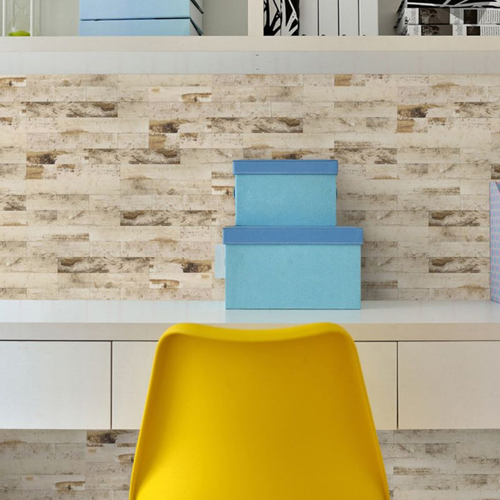 Lisslune | Wood-based material wall panel industrial style simple home living room wall board (1-Pack)