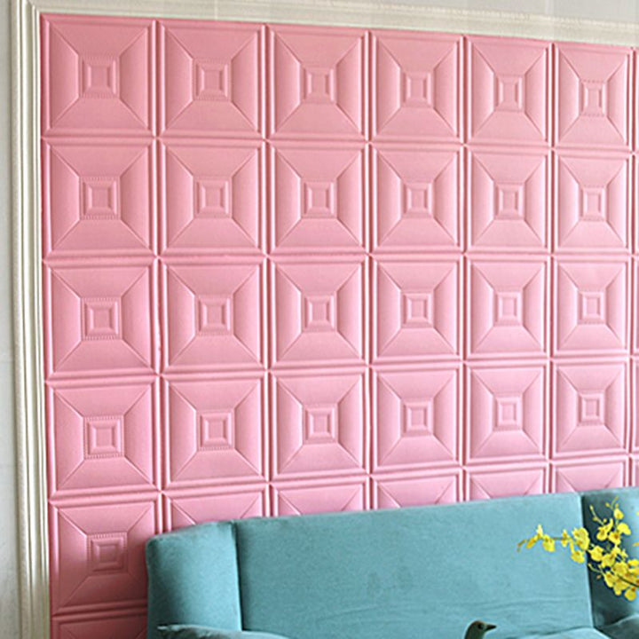 Lisslune | Glam peel and stick wall covering made of foam with 3D embossed panel