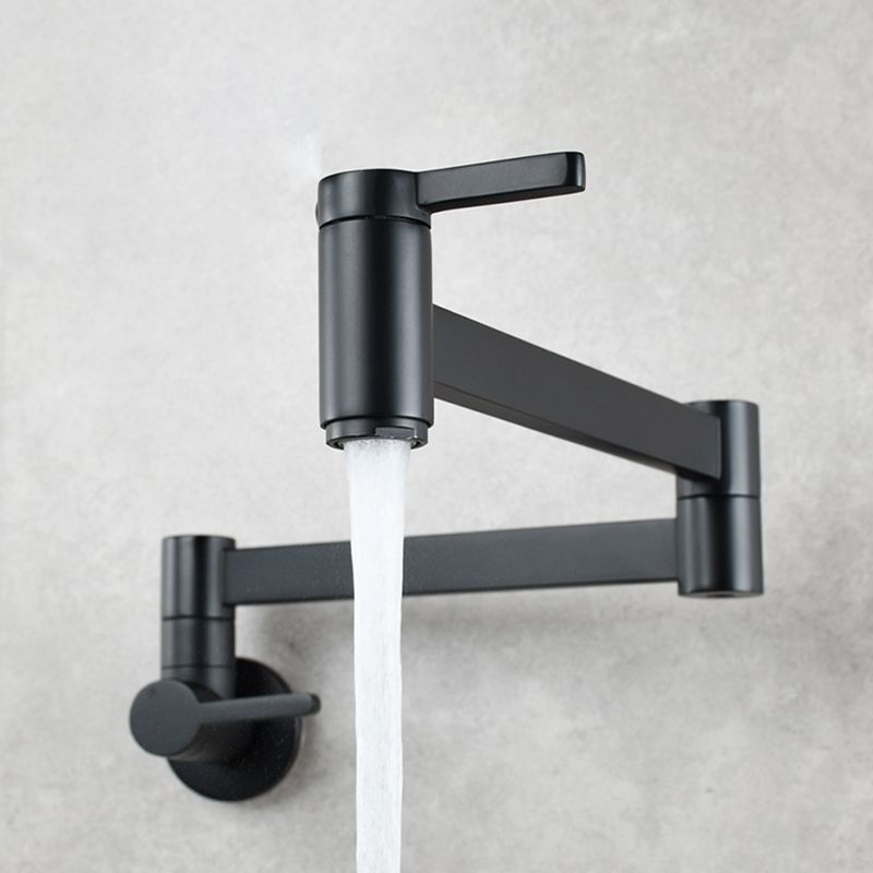 Lisslune | 1-handle brushed nickel widespread faucet 1 hole wall-mounted bathroom faucet with brass