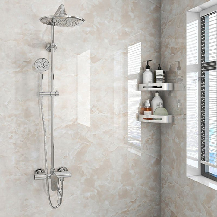 Lisslune | Modern Waterproof Single Tile Peel and Stick Back Wall Tile for the Bathroom
