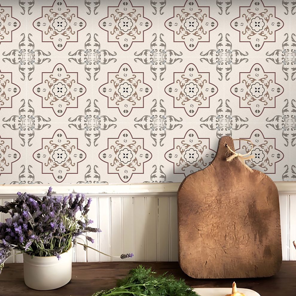 Lisslune | PVC Peel & Stick Square Tile Peel & Stick Tile