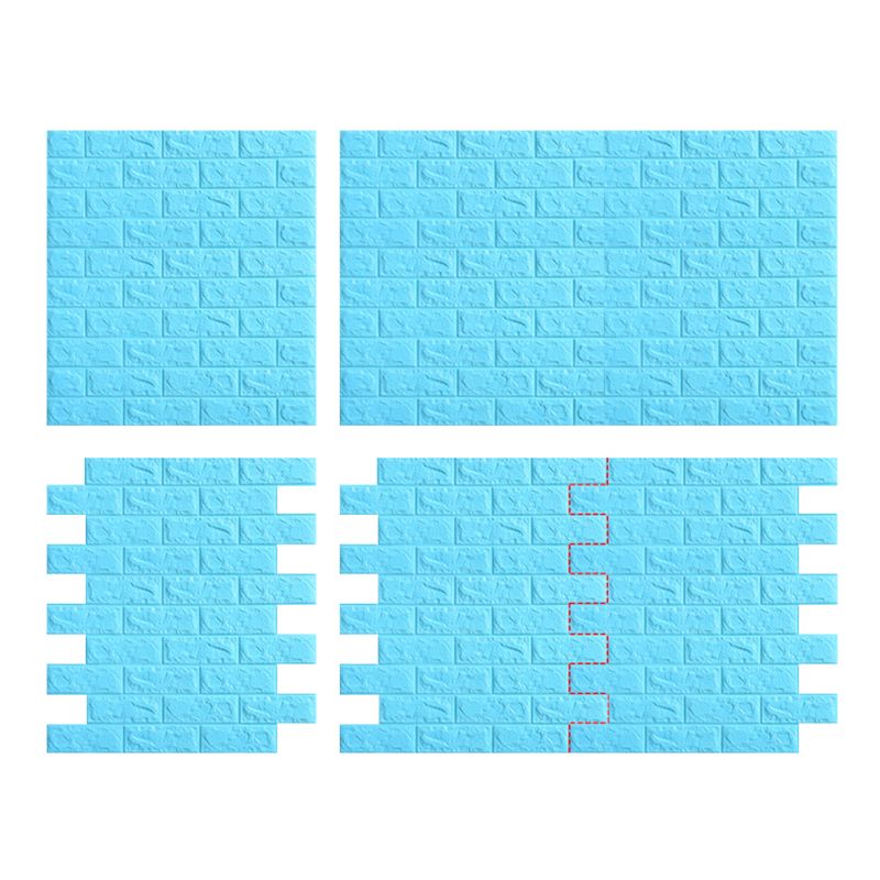 Lisslune | Contemporary Wall Covering 3D-embossed Mosaic Design waterproof Wall Ceiling