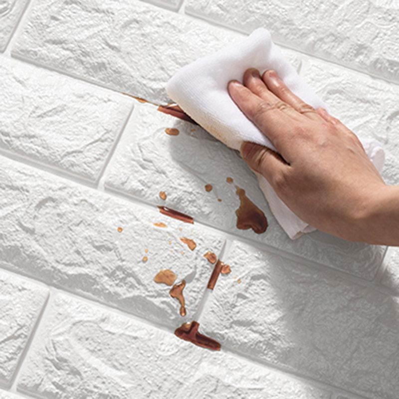 Lisslune | Modern Wall Tile PVC 3D Embossing Self-Adhesive Waterproof Interior Wall Panel