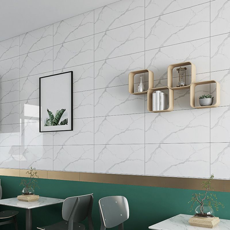 Lisslune | Modern Peel and Stick Back Wall Tile Rectangular Peel and Stick Wall Tile
