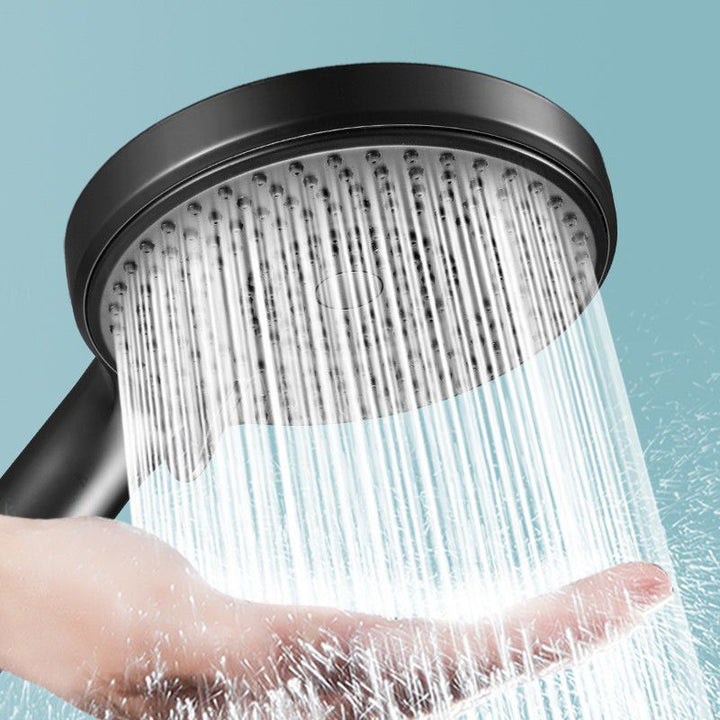 Lisslune | Round Shower Head Plastic Handheld Shower with Adjustable Spray Pattern