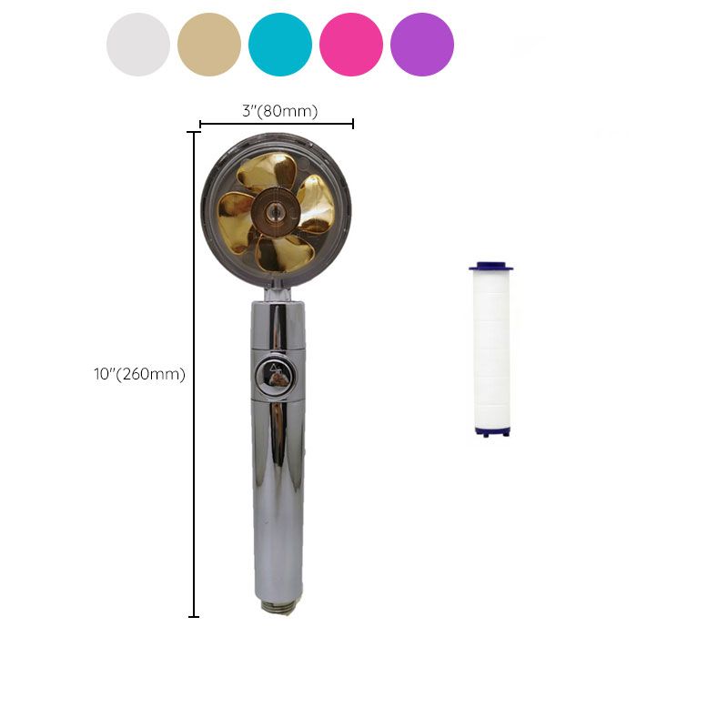 Lisslune | Contemporary Handheld Supercharged Showerhead Round Spray Head