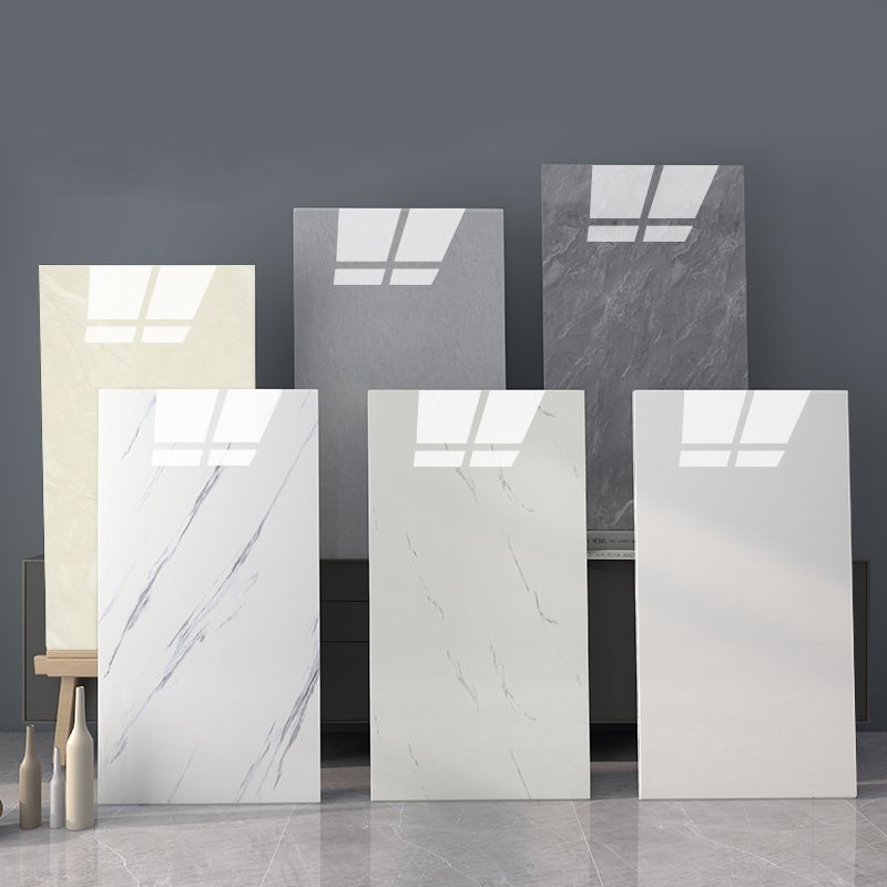 Lisslune | Single Plate Wallpaper Contemporary PVC Waterproof Peel and Stick Wall Tile