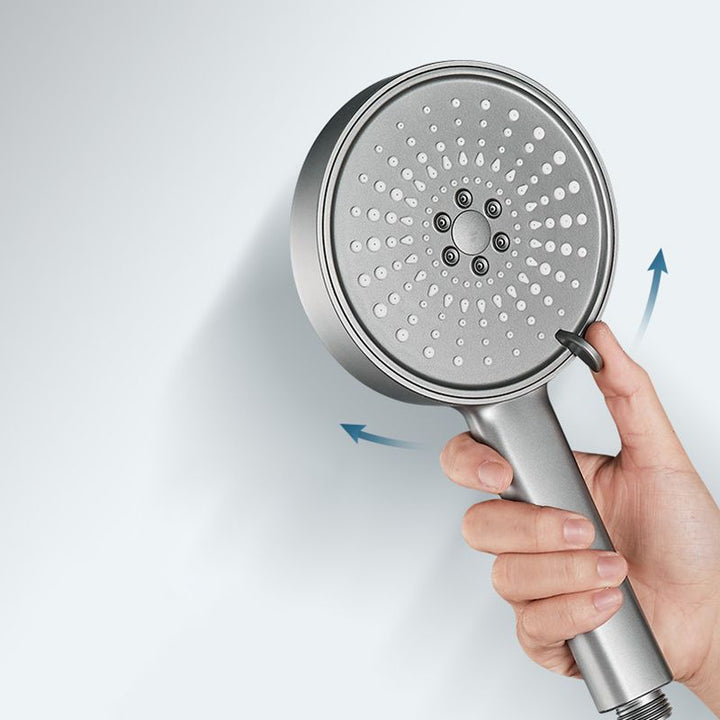 Lisslune | Modern Spray Head Round Handheld Water Filtration Showerhead Self-Cleaning
