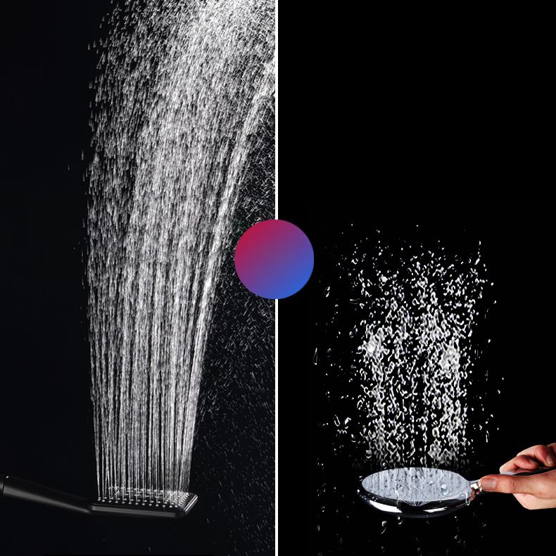 Lisslune | Contemporary Metal Handheld Shower Head Square 3 Settings Spray Head