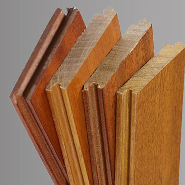 Lisslune | Traditional Wood Tiles Wire Brushed Parquet Click Lock Wood Floor Panels