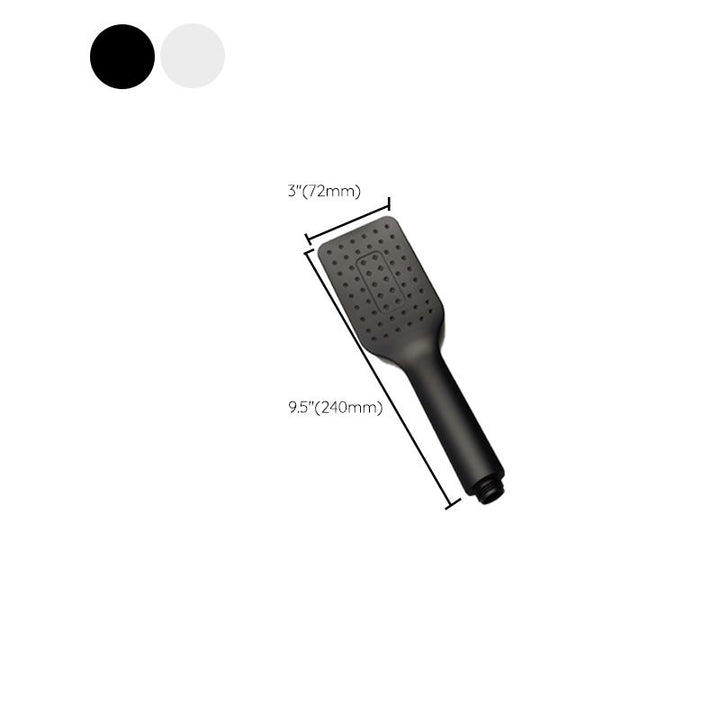 Lisslune | Rectangular Large Shower Head Standard Spray Pattern Shower Head