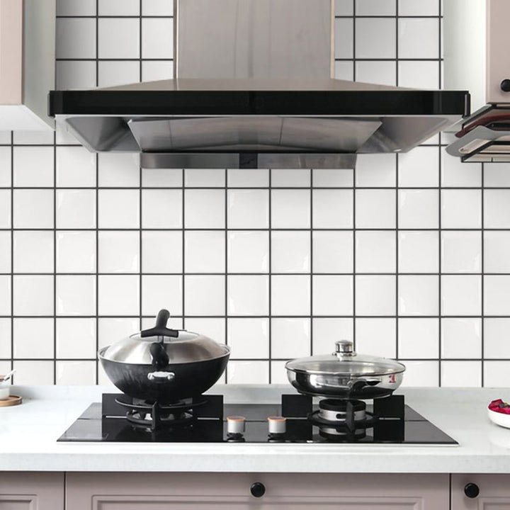 Lisslune | Modern Wallpaper Field Tile/Single Tile Peel and Stick Back Splash Kitchen