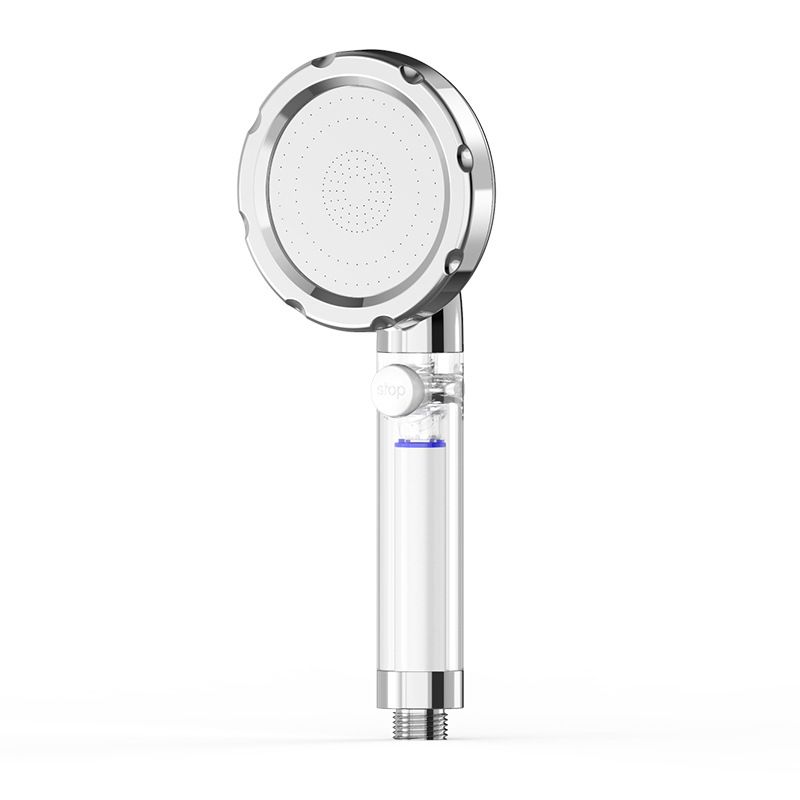 Lisslune | Silver Hand Shower Standard Round Showerhead Combo