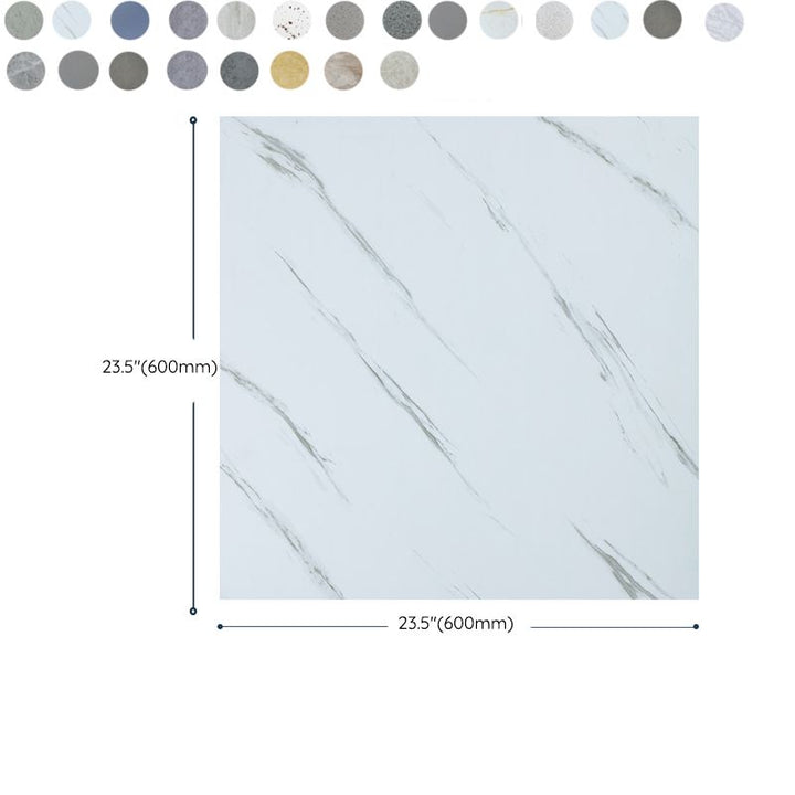 Lisslune | Peel & Stick Vinyl Floor Matte Stone Look Vinyl Floor with Waterproof