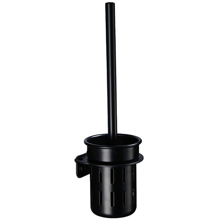 Lisslune | Contemporary Bathroom Accessory Set Black Surface Bathrobe Hook/Towel Ring Bar