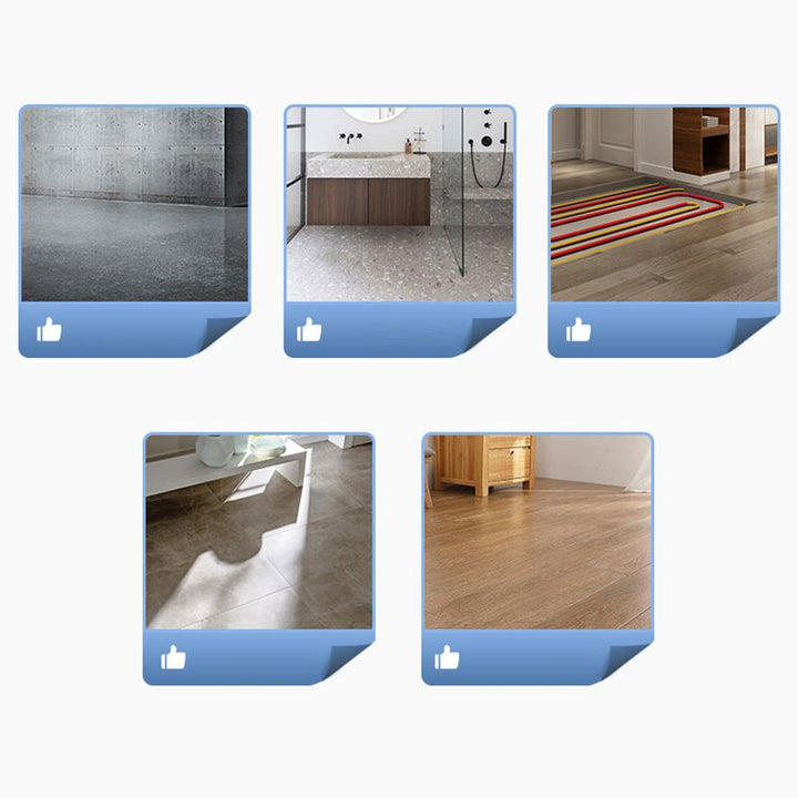 Lisslune | Rectangle PVC Floor Wood Design Peel & Stick Vinyl Flooring