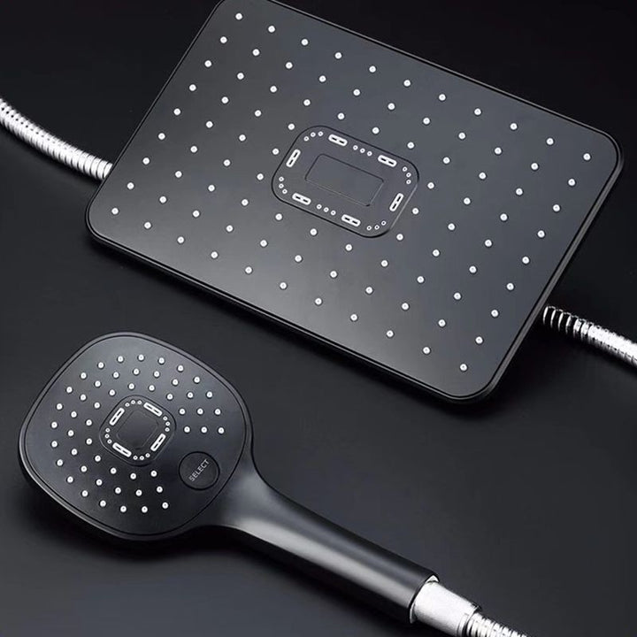 Lisslune | Plastic hands-free showerhead adjustable water flow showerhead