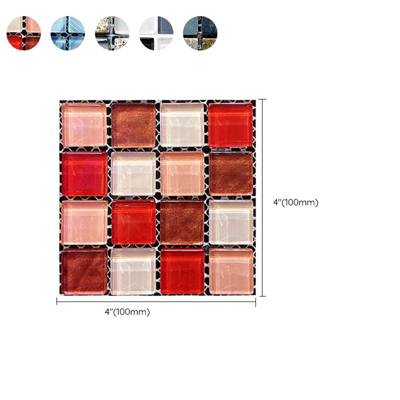 Lisslune | Mosaic tile for stripping and gluing tile mirror kitchen removable wall tile