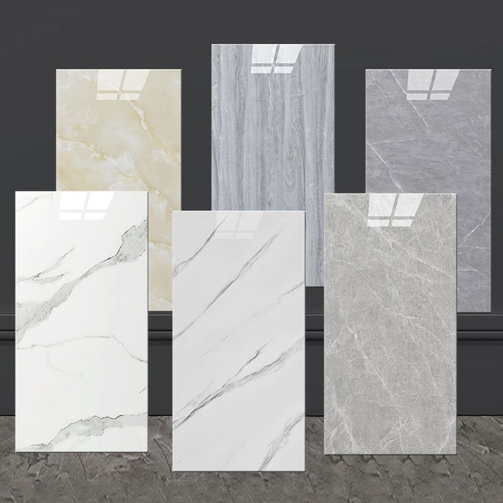 Lisslune | Modern Marbling Single Plate Waterproof Back Wall Rectangular Wall Tile