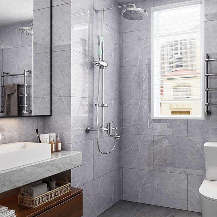 Lisslune | 10-Pack 12" x 23" PVC rectangular Peel & Stick subway tile kitchen and bathroom