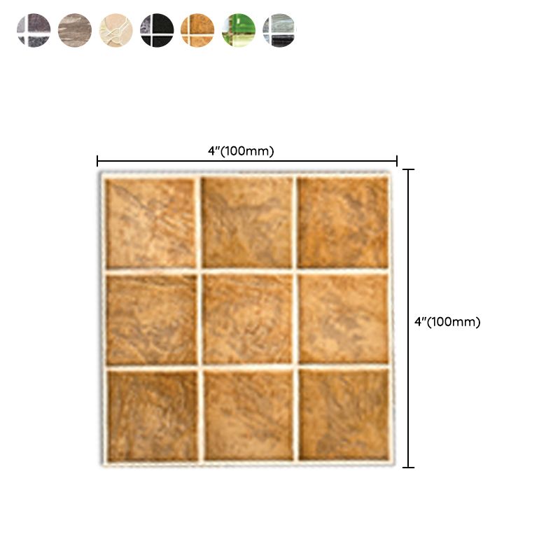 Lisslune | PVC Mosaic Tile waterproof for peeling and sticking for kitchen and bathroom