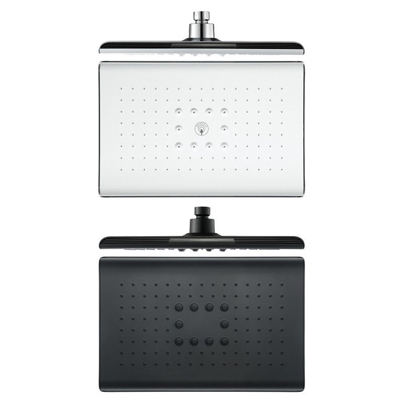 Lisslune | Rectangular Fixed Shower Head Traditional Ceiling Mounted Shower Head
