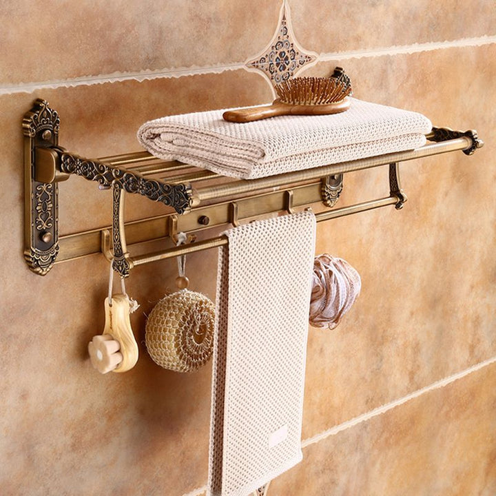 Lisslune | Traditional Metal Bathroom Accessories Hardware Set with Soap Dish