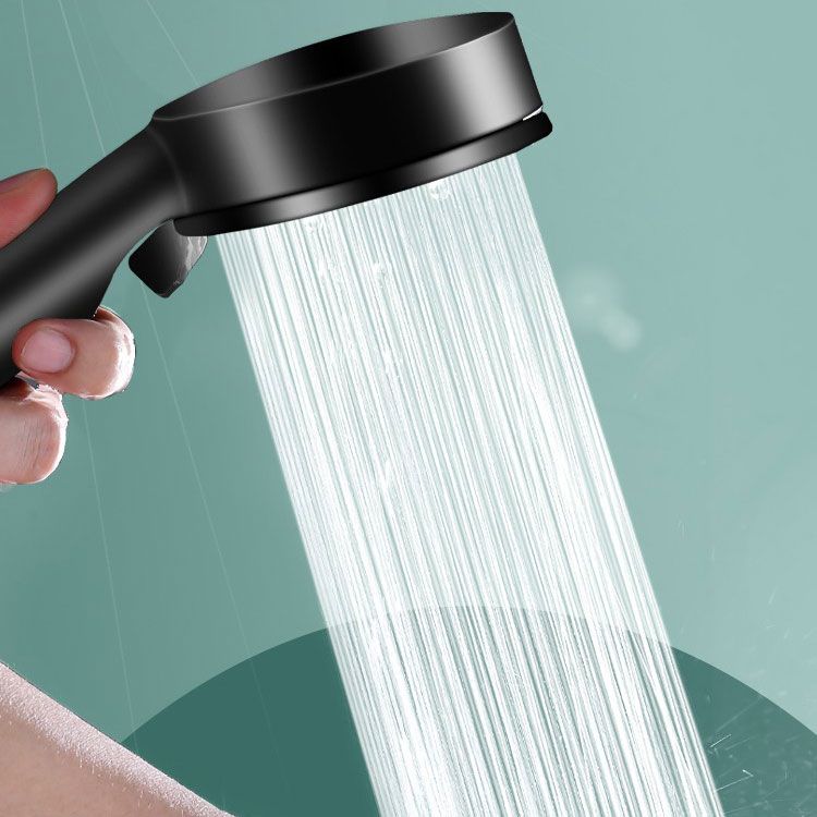 Lisslune | Contemporary shower head combination hand shower plastic wall-mounted round shower combination