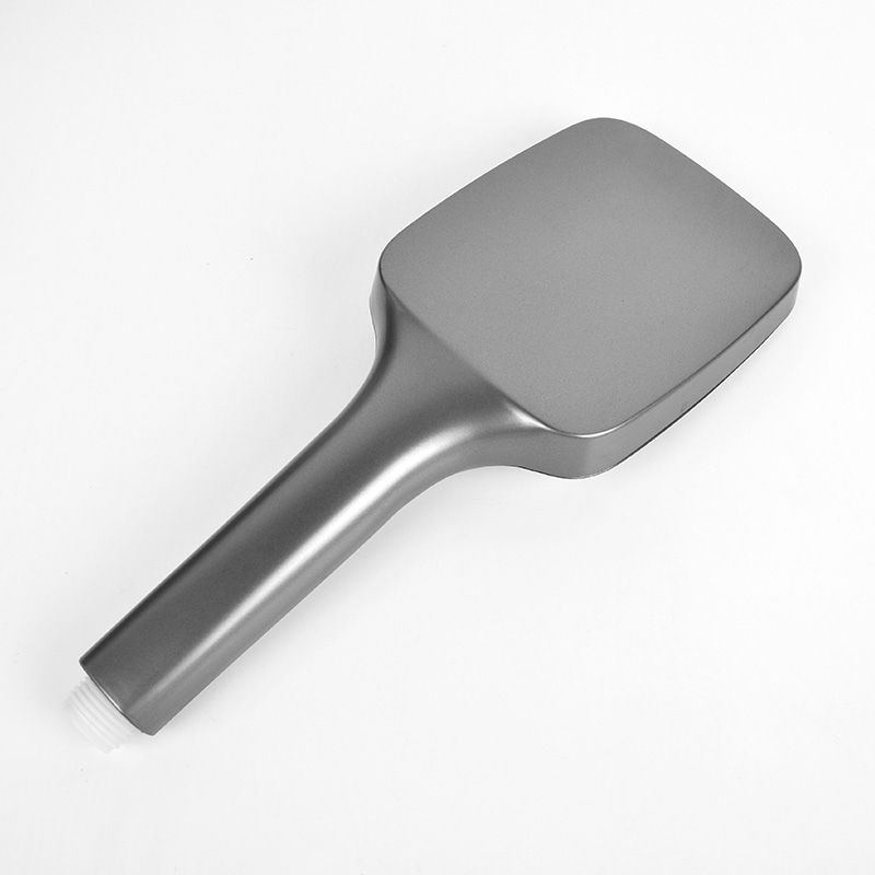 Lisslune | Modern Gray Shower Head Combo Standard Spray Pattern Rectangular Large Shower Head