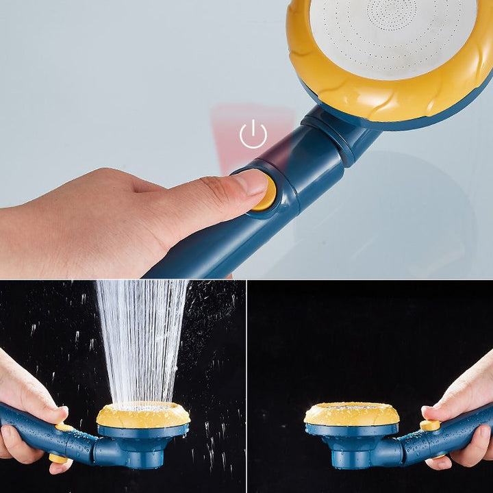 Lisslune | Modern adjustable shower head plastic bathroom handheld shower