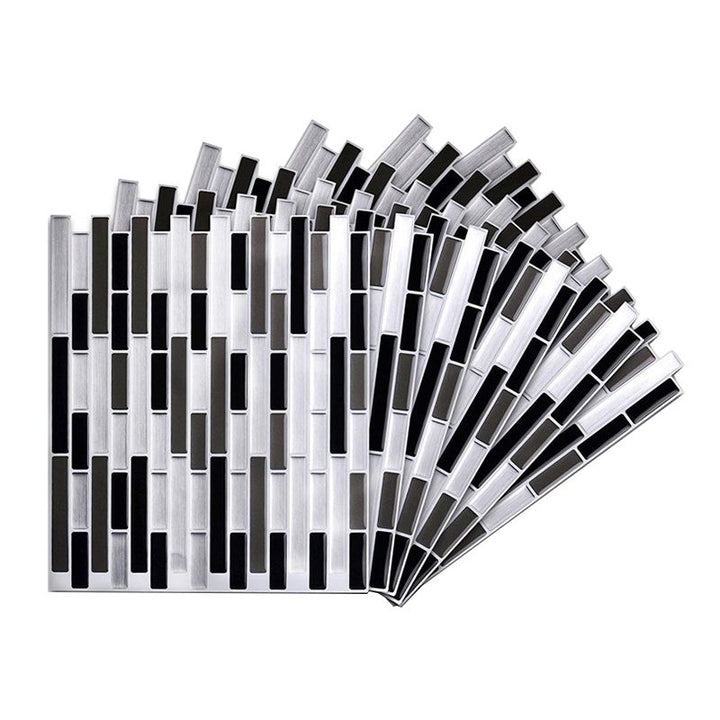 Lisslune | Peel and Stick Wall Tile PVC Rectangle Peel and Stick Subway Wall Tile for the Kitchen