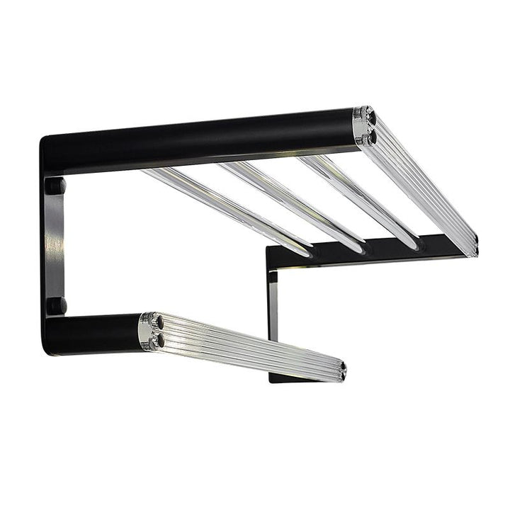 Lisslune | Modern Bathroom Accessory Set Shelf/Towel Holder & Bathrobe Hook included