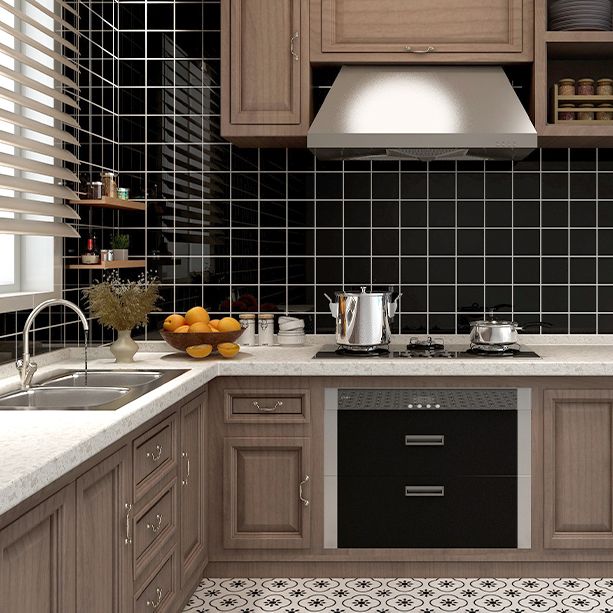 Lisslune | Classic Mosaic Wall Tile Self-Adhesive Wall Tile for the Kitchen
