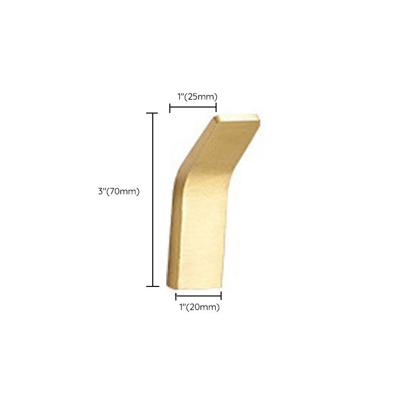 Lisslune | Modern Bathroom Hardware Paper Holder Bathroom Shelf Gold Bathroom Accessories Set