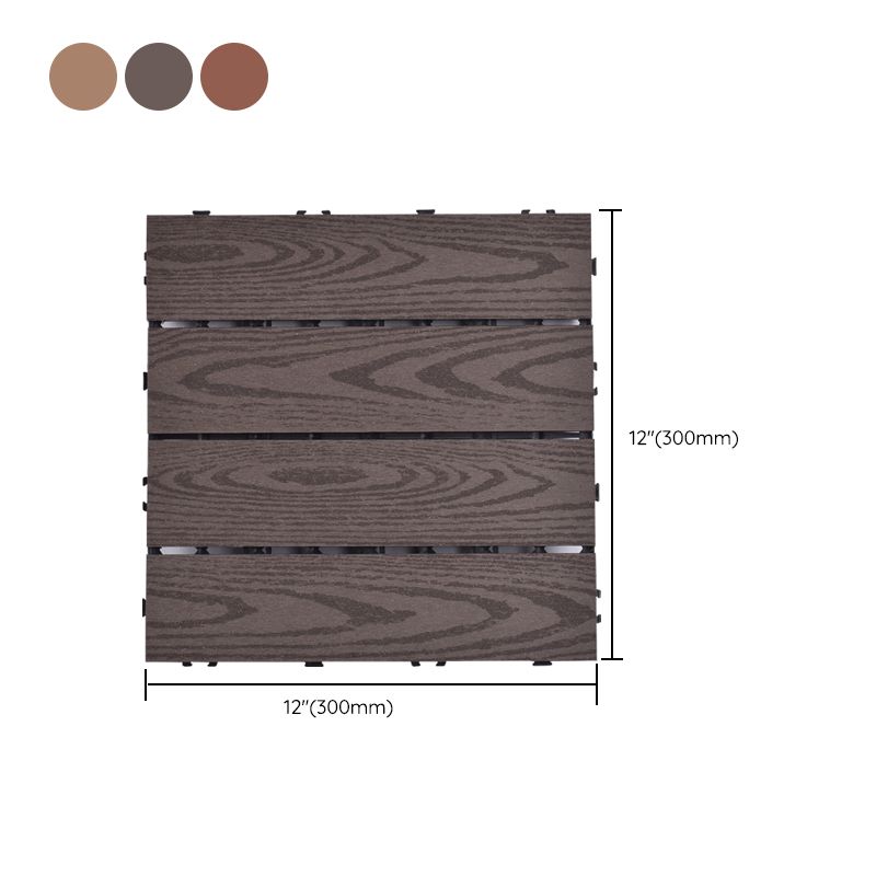 Lisslune | Modern plastic wood laminate deck outdoors, mold-resistant laminate