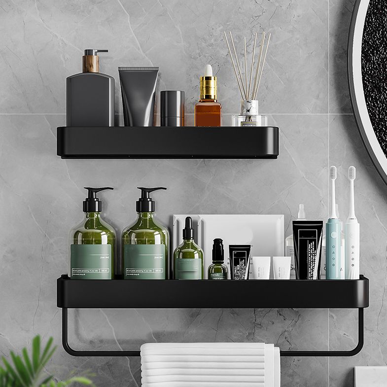 Lisslune | Contemporary Bathroom Accessories Hardware Set Aluminum Bathroom Shelf