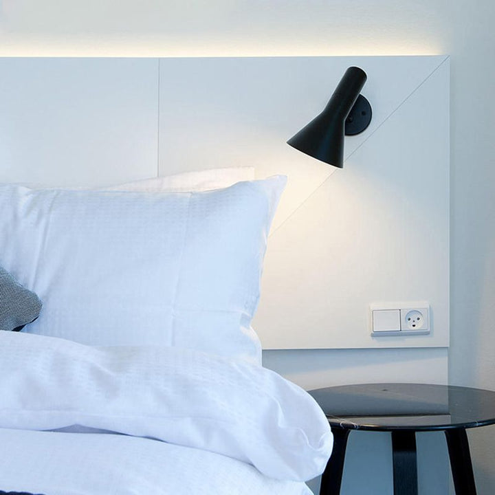 Lisslune | Industrial Wall Sconce Conical Wall Lamp with Aluminum Shade