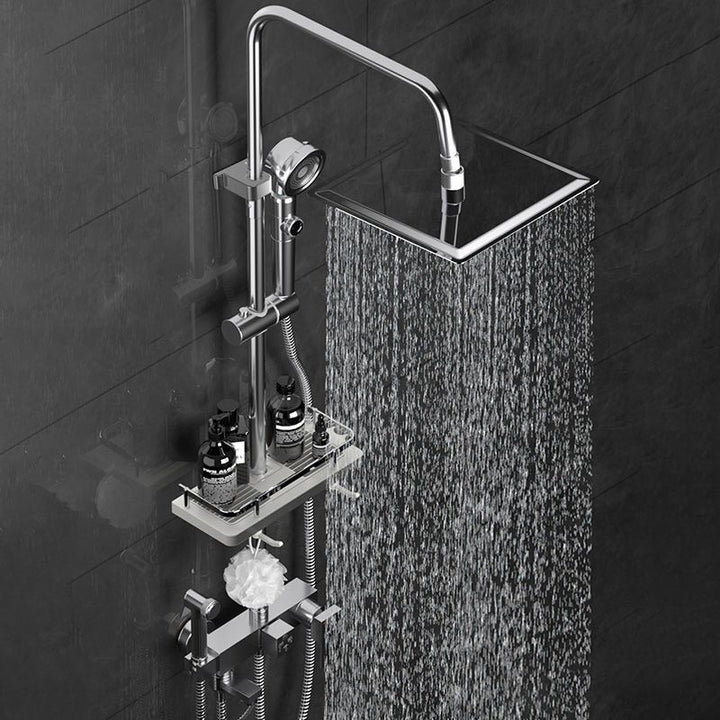 Lisslune | Wall-mounted shower system handle lever spot resist copper shower system