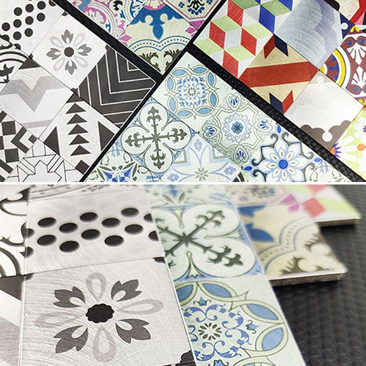 Lisslune | Modern Plastic Peel & Stick Waterproof Peel & Stick Subway Tile