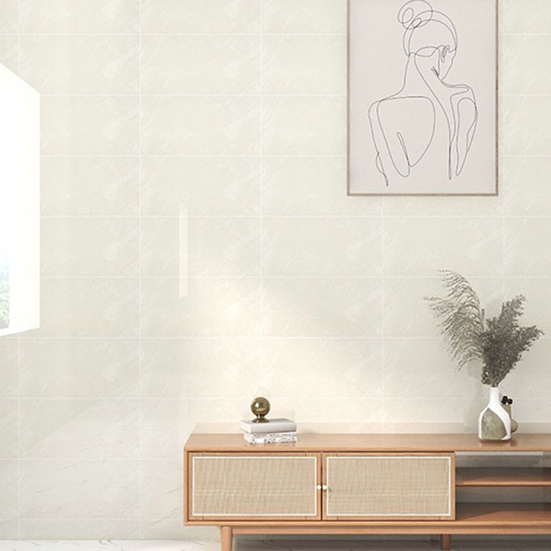 Lisslune | PVC Peel/Stick Wall Tile Rectangular Peel and Stick Wall Tile