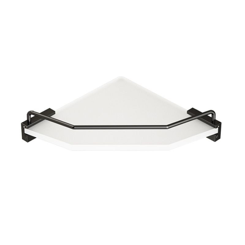 Lisslune | Modern Bathroom Accessory Set Bathroom Shelf Towel Holder Black Bathroom Accessory Set